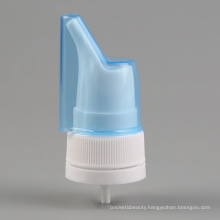 Customized Nasal Sprayer Pump For Medical Bottle With Blue Color Cap